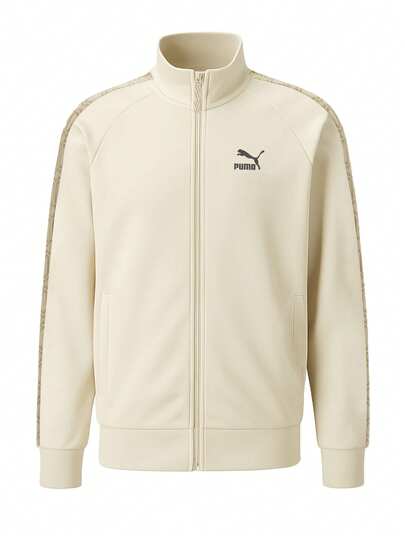 Puma T7 TRND 7ETTER Track Jacket Men Beige