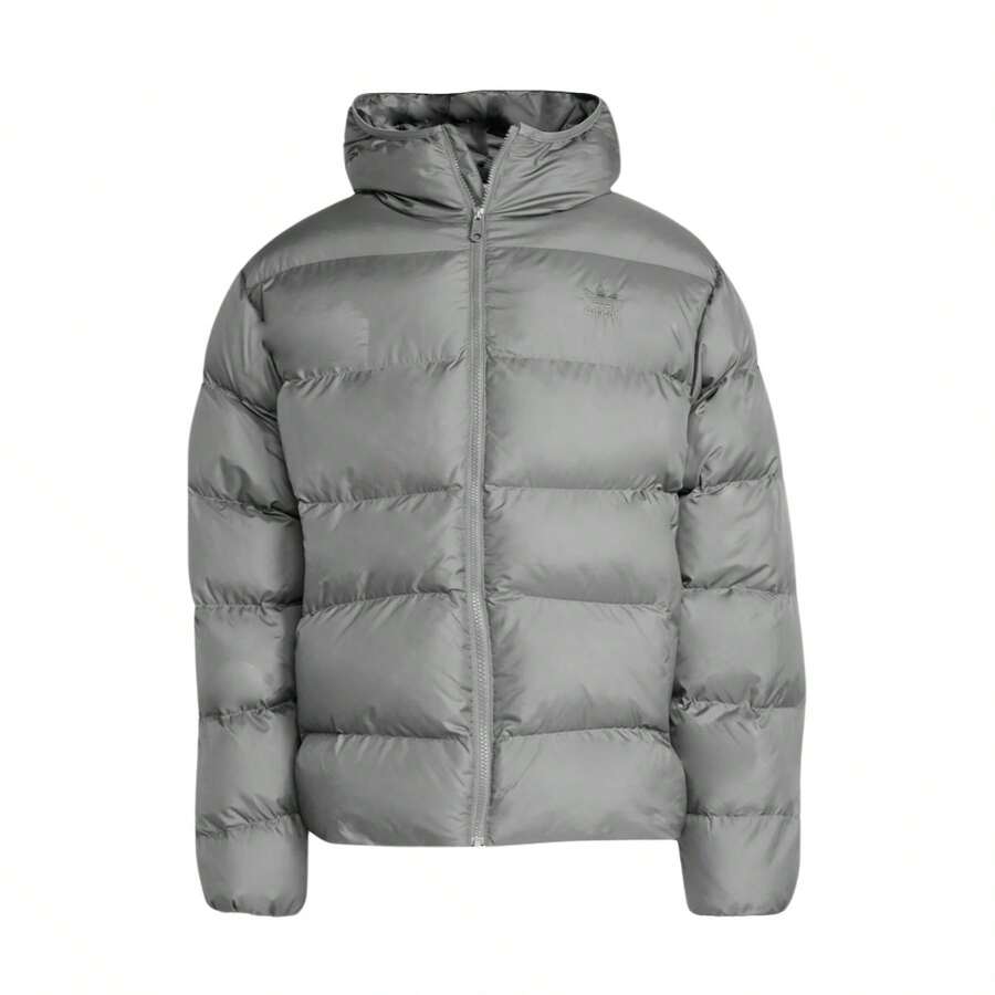 COMMERCIAL PUFF Men   Jacket IY3398 - Grey - View 1
