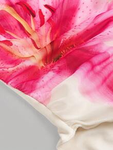 Firerie Kids Firerie Kids 少女休闲度假优雅修身网纱印花奶油色露肩不对称T恤搭配黑色喇叭裤套装，适合居家、户外活动、旅行机场、日常休闲穿着，也适合派对、情人节等场合。 - 黑與白 - 查看 7