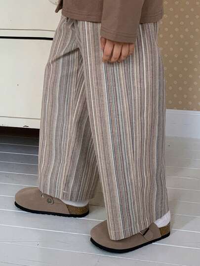 DAZY Young Boys' Striped Casual Pants Spring