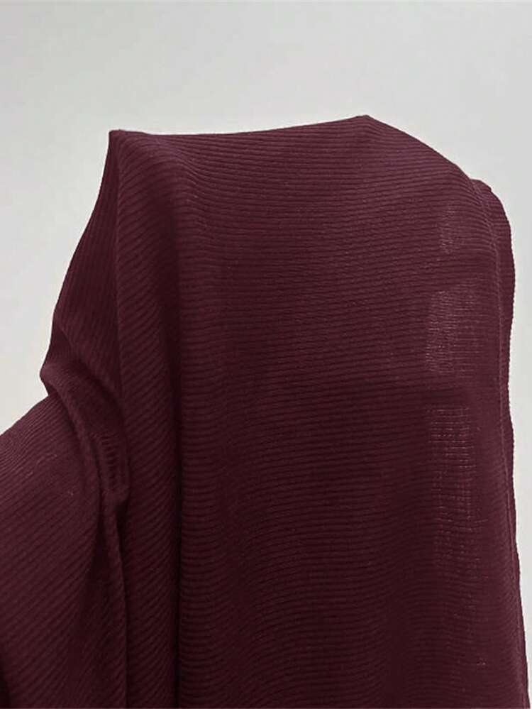 Plus Size Solid Color Minimalist Casual Skirt Burgundy Skirt Pencil Skirt For Women Elegant Skirt Valentine's Day Elegant Dress Women