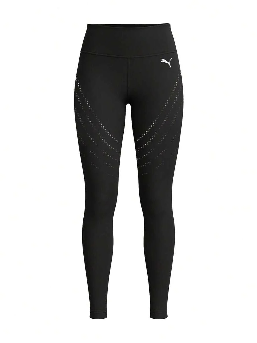Puma Run Ultraform Aop Women Tights Black - Black - View 1