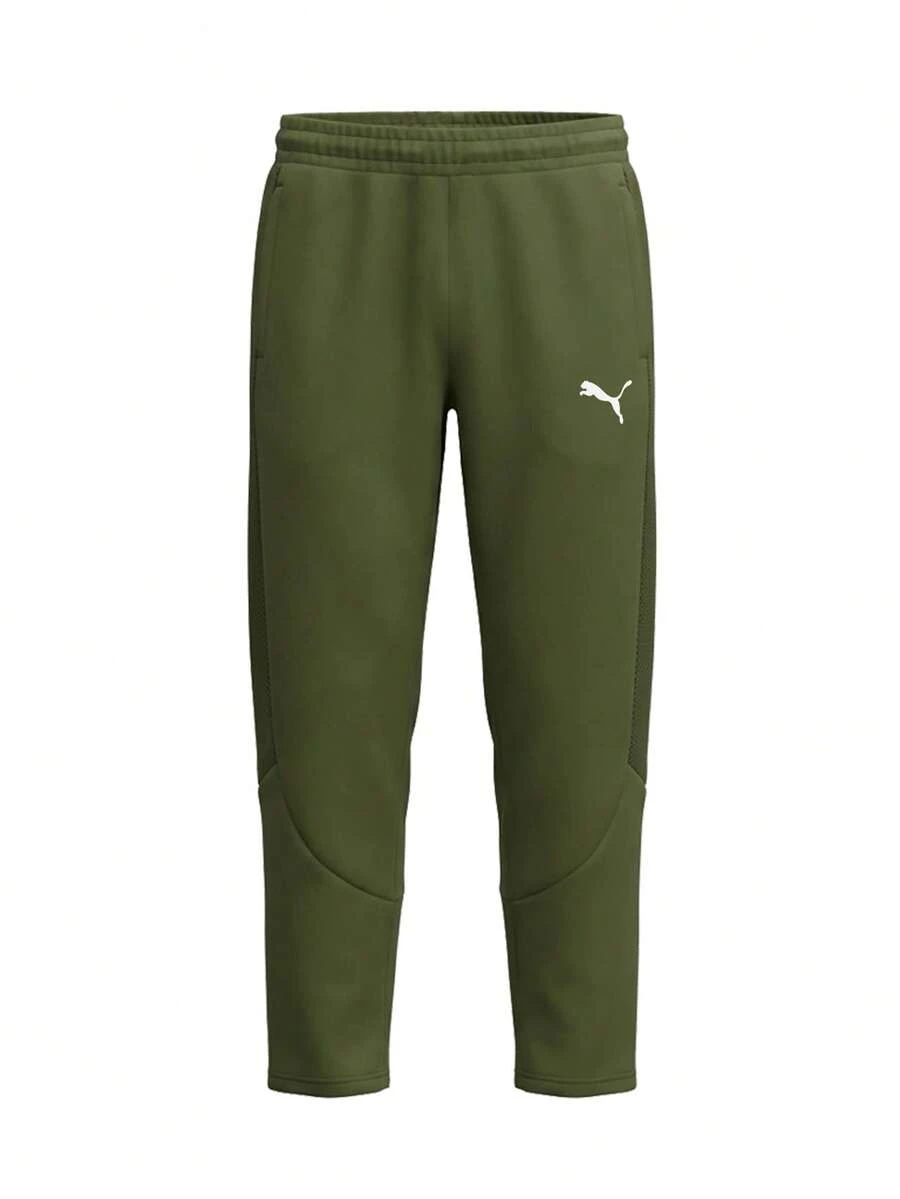 Puma Evostripe Men Sweatpants Green - Green - View 1