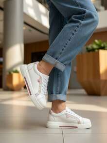 Women Casual Shoes - Pink - View 3