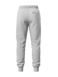 Nike Club Men's Terry Joggers Grey - Dk Grey Heather/Lt Smoke Grey/White - View 2