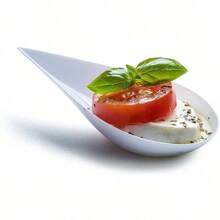 Mini Tasting Dishes Appetizer Plates Dessert Cups & Spoons, Suitable For Wedding Party Back To School Snacks Desserts Cakes Ice Cream - Multicolor - View 9