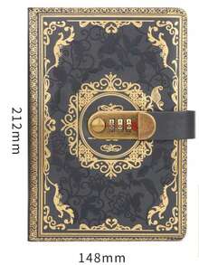 Lock Diary For Women & Men With Pen, A5 240 Pages Journal With Lock, Vintage Edge Refillable Leather Journaling Notebooks - A5 - View 17
