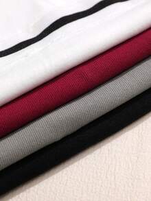 4pcs/Pack Seamless Invisible Underwear (Seamless Briefs) - Multicolor - View 6