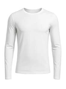 Adidas Techfit Men's Long Sleeve Shirt White - White - View 1