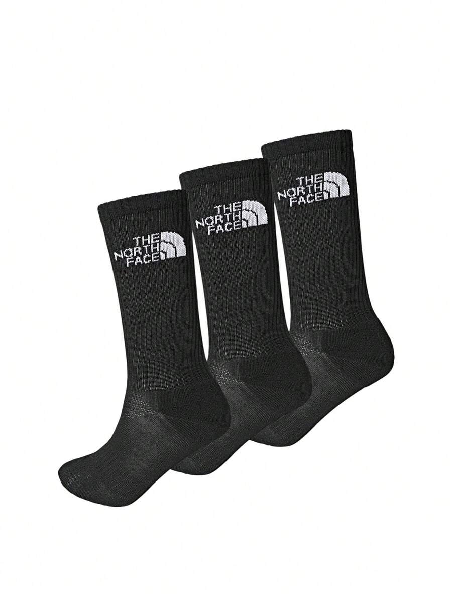 The North Face 3 Pack Men's Socks - Black - View 1