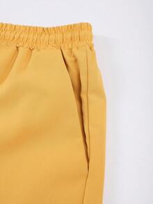 Manfinity RSRT Bộ áo sơ mi và quần short in hình dứa dành cho nam giới mùa hè, trang phục đi nghỉ mát nhiệt đới, trang phục Bahamas cho nam, trang phục đi biển cho nam, trang phục Hawaii cho nam, trang phục Cancun cho nam, trang phục nghỉ lễ. - Màu xanh hải quân - Xem 8
