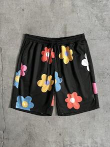 Men's AXEPEAK Casual Fashionable Street Shorts - Multicolor - View 1