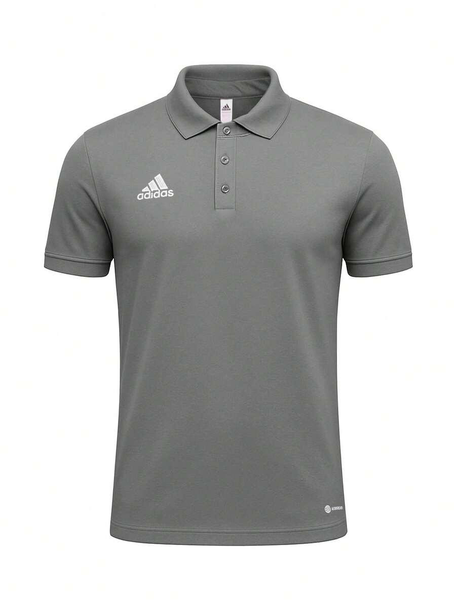 Adidas Entrada 22 Men's Polo Shirt Grey - Team grey four - View 1
