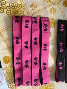 2-20条假发专用弹力带，蕾丝熔接带，用于固定假发边缘，假发带，用于固定假发位置，蕾丝前额熔接带 - 玫紅色 - 查看 6
