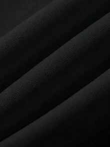 Glimmora Quần nữ phong cách đường phố thường ngày in hình ngôi sao và trái tim - màu đen - Xem 4