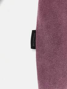 Manfinity Unisex Men's Fashionable Casual Loose Fit Long Sleeve T-Shirt With English Text & Graphic Print, Knitted Daily Wear, Summer, Couple Things - Red - View 7