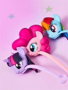 My Little Pony X SHEIN 1pc / 3pcs  Dust-Proof Reusable Straw Cap, Suitable For Straws With A Diameter Of 6-8  Mm,Gift Ideas
