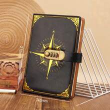 Lock Diary For Women & Men With Pen, A5 240 Pages Journal With Lock, Vintage Edge Refillable Leather Journaling Notebooks - A5 - View 20