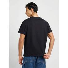 Calvin Klein Classic Men's T-Shirt Brilliant White - Black - View 3