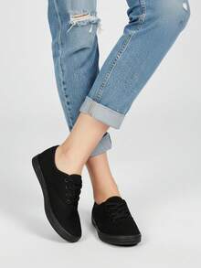 Women Casual Shoes - Black - View 3