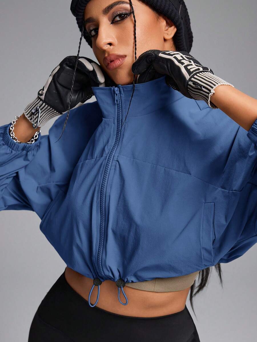 Innovista Áo khoác thể thao nữ dáng rộng, thoải mái, có khóa kéo, thích hợp cho tập luyện, chạy bộ hàng ngày, đi làm, đi tập gym, mặc nhà, đi ăn trưa, đi tập gym, bộ đồ tập thể dục cỡ lớn, phong cách mùa thu, nhẹ, thích hợp cho tập luyện HIIT, thoải mái khi vận động, đạp xe, tập thể dục ngoài trời, phong cách thường ngày, hip hop, thư giãn, tốt cho sức khỏe, TT Viral IG Reel Ready, FYP INSTA OOTD, màu xám xanh, trang phục thể thao hiệu suất cao, phong cách tối giản.