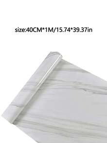 1 Roll Self Adhesive Marble Pattern Paper 40cmx1m 40cmx2m Waterproof Oilproof Heat Resistant Peel Stick Wallpaper For Kitchen Cabinet Countertop Furniture DIY Renovation Decor - Apricot - View 4
