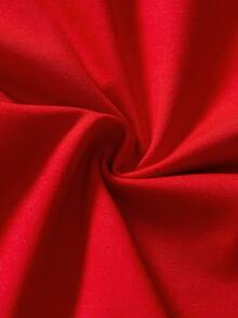 PAVTROS Quần short thể thao nam phối màu tương phản, kiểu dáng thường ngày. - Đỏ - Xem 7