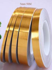 1 Roll Kitchen Caulk Strip, Self-Adhesive Anti-Mold & Oil Filler For Living Room Floor Tiles, Jewelry Box Decal, Waterproof Floor & Wall Edge Sealant Tape, Home Decor, Self-Stick Tile Caulk, 50m, Stickers, Wall Decal, Vinyl Decal For Home Decorations - Multicolor - View 7