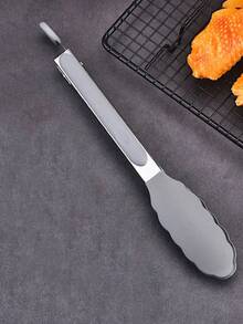 1个不锈钢厨房夹 - 多功能可锁定尖头烧烤夹，厨房食物夹，耐热烹饪夹，适用于烧烤、沙拉、烘焙 - 必备厨房工具 - 彩色 - 查看 14