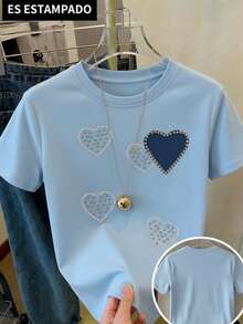 Women T-Shirts - Blue - View 1