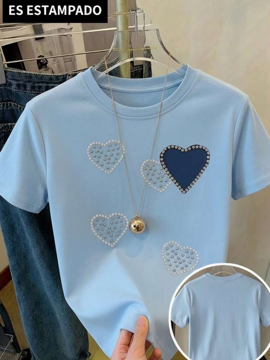 Women T-Shirts - Blue - View 1
