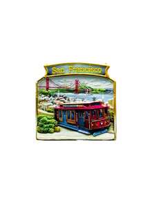 1pc North America United States City Sightseeing Handmade Souvenir Resin 3D Fridge Magnet - Multicolor - View 17