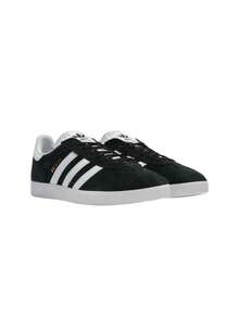 Adidas Gazelle Unisex Sneakers Core Black / White / Gold Metallic BB5476 - 核心黑/白/金金屬色 - 查看 4