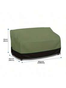 1pc Heavy-Duty Waterproof Sofa Cover For Outdoor Patio, Garden, Or Balcony - All-Weather UV, Rain, Snow, Dust Protection - Fits Most Double Sofas, Love Seats, Couches - Drawstring Closure - Polyester Fabric, Patio Furniture Protector, Snug Fit Design, Longlasting Material, Furniture Shield, Garden Enthusiasts - Multicolor - View 15