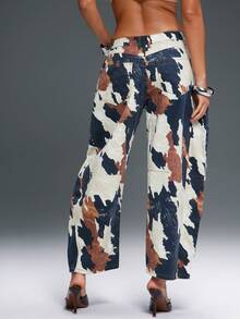 Denimoi Women's Fashionable Camouflage Denim Jeans, Suitable For Summer - Beige - View 5