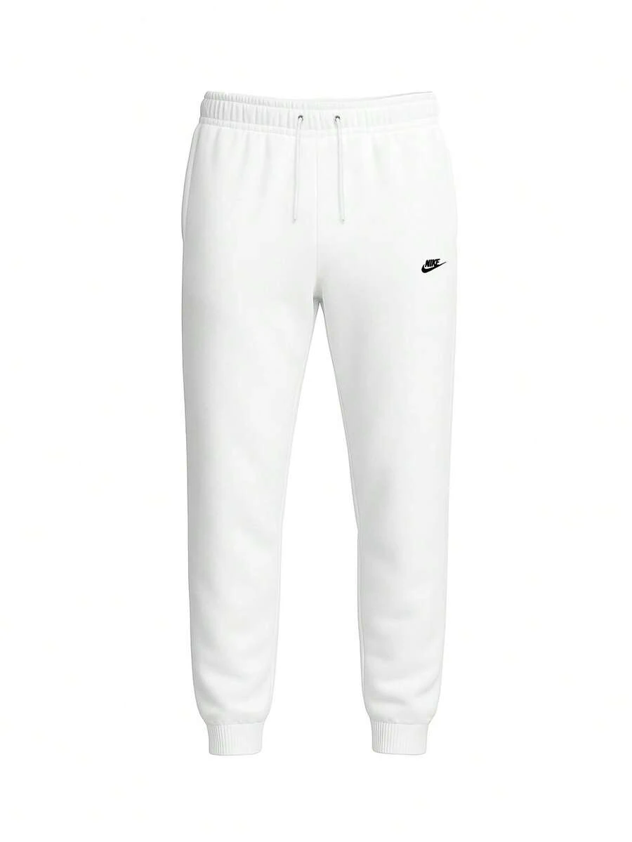 Nike Club Men's Joggers White - White/White/Black - View 1