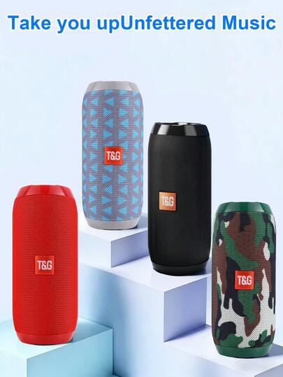 Teckwe Altavoces de ordenador de caliente en el comercio exterior, altavoces inalámbricos Bluetooth, tarjetas de enchufe portátiles, mini altavoces portátiles para exteriores, USB