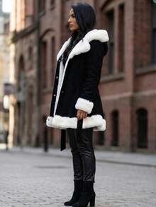 Women Coats - Black - View 3