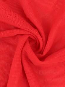 DrisQ 亮红色性感男士网眼镂空无缝内裤 - 紅色 - 查看 6