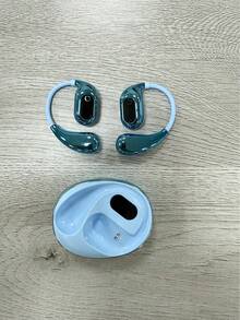 Teckwe 1 auricular colgante con función de llamada inalámbrica, compatible con música, pantalla digital, auricular deportivo adecuado tanto para niños como para niñas, 300mAh - Multicolor - Ver 8