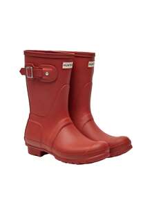 Hunter Original Women's Short Boot Red WFS1000RMA - Red - View 5