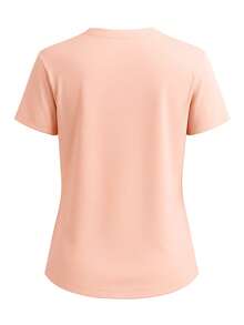 Nike Club Women's T-Shirt Pink - Apricot Agate - View 2