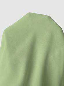 GlowEve 女士多巴胺时尚焕颜别致衬衫和裤子两件套 - 綠色 - 查看 8