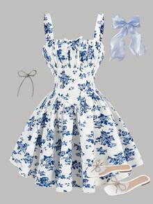 Blue and White
