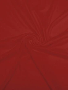 Sport MetroGents 男士休闲字母图案圆领短袖运动T恤，夏季 - 紅色 - 查看 4