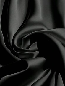 Franclia Women's Elegant Deep V-Neck Bow Tie Midi Dress - Black - View 5