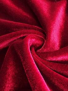 Flirla 大码女士优雅性感修身吊带连衣裙，休闲法式风格 - 酒紅色 - 查看 8