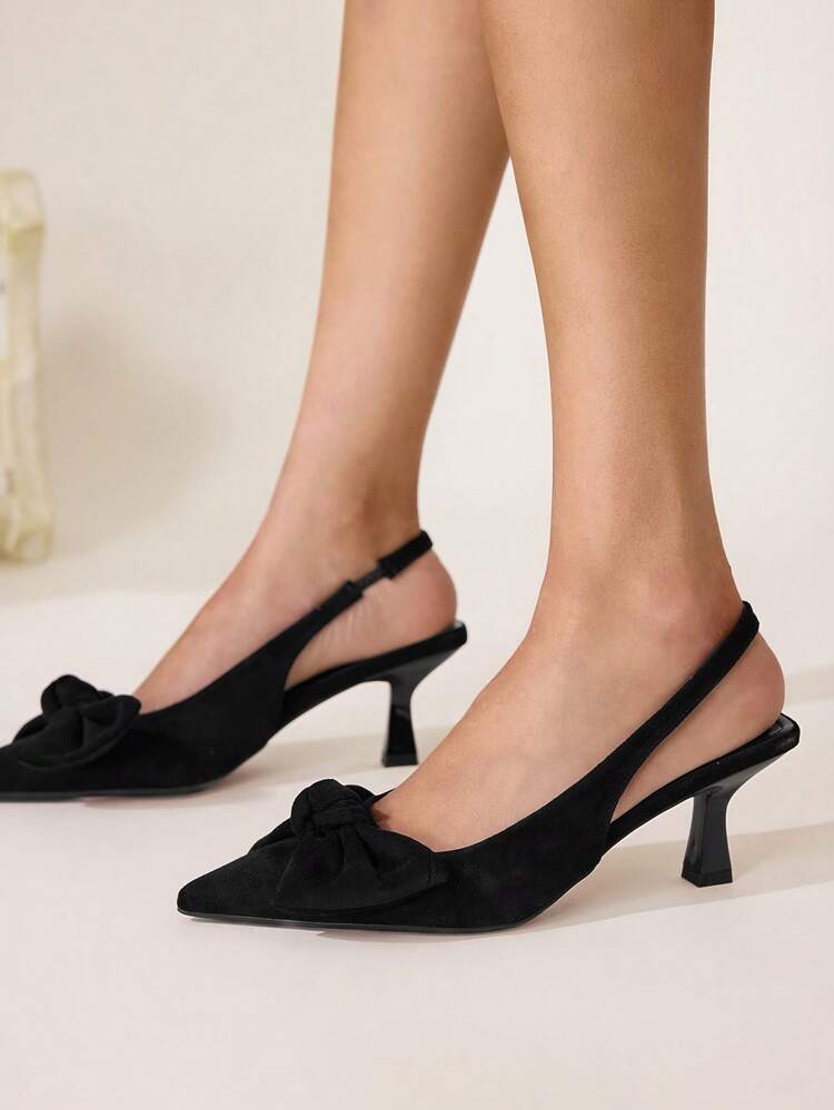CUCCOO CHICEST Casual Minimalist Solid Color Pointed Toe Women Pumps For Christmas Elegant Shoes Wedding Shoes Summer Shoes Bride Shoes