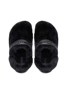 Crocs Classic Fur Sure Women's Clogs Black CR207303 - Black - View 4