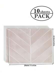 10片装防水大理石纹3D纹理墙贴，DIY瓷砖，现代蜂窝墙贴，可移除自粘墙砖贴纸，适用于厨房浴室防溅板，节日装饰，墙贴，家居装饰贴纸，让您的家焕然一新，节日装饰贴纸，生日毕业厨房装饰礼品 - 彩色 - 查看 7